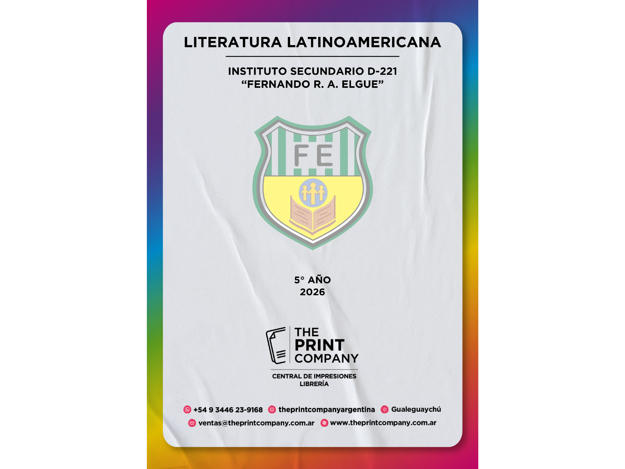Literatura Latinoamericana - 5° AÑO