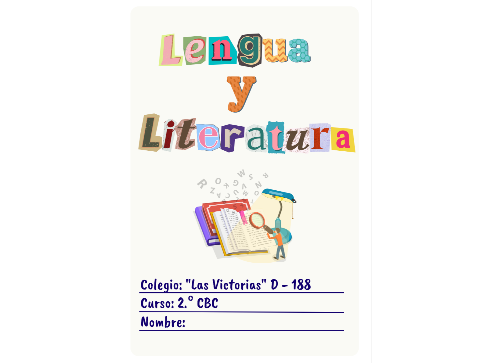 Lengua y Literatura - 2° AÑO