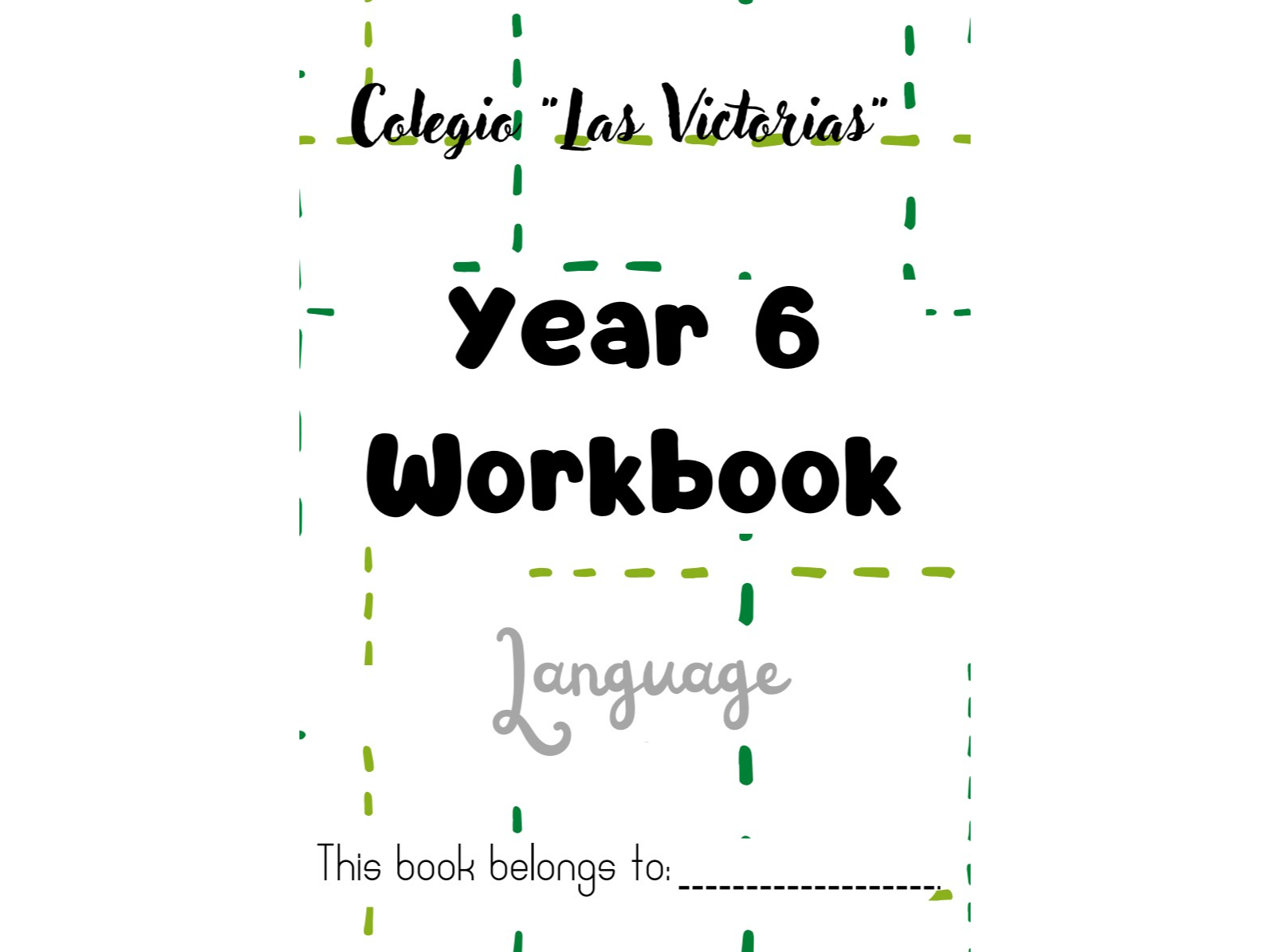Workbook 1 (Language) y 2 (Math, Science and Spelling) - 6° GRADO