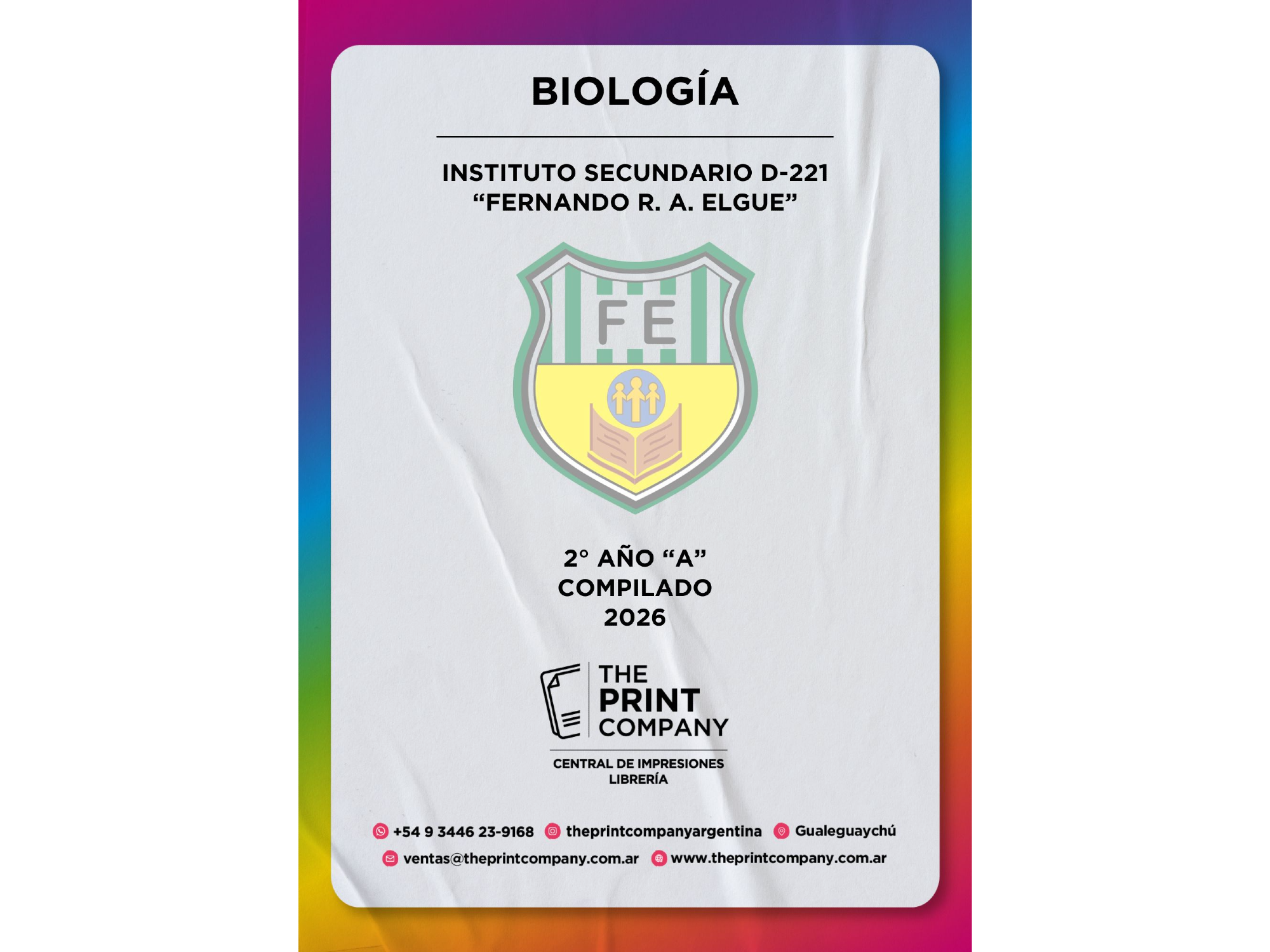 Biología - 2° AÑO - A - COMPILADO y COMPLETO (Prof. Brenda Martínez)