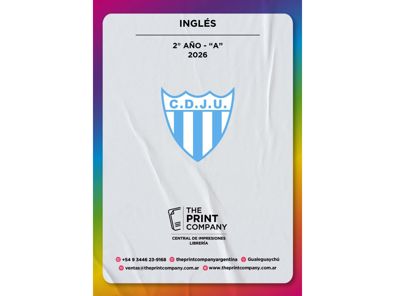 Inglés - 2° AÑO - A