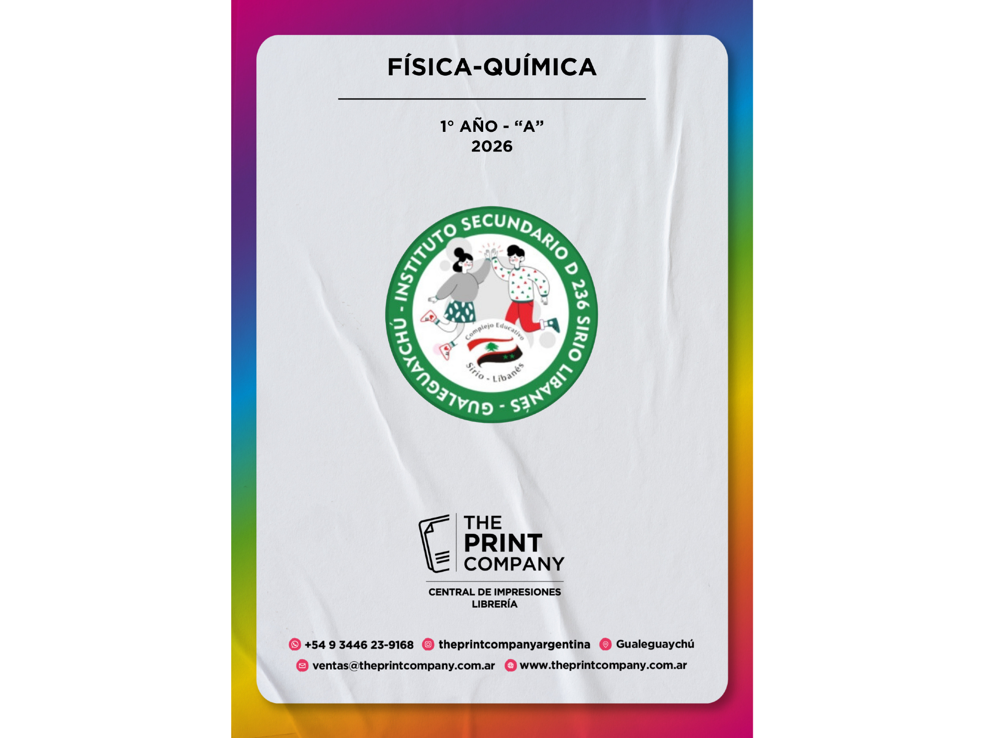 Física-Química - 1° AÑO - A