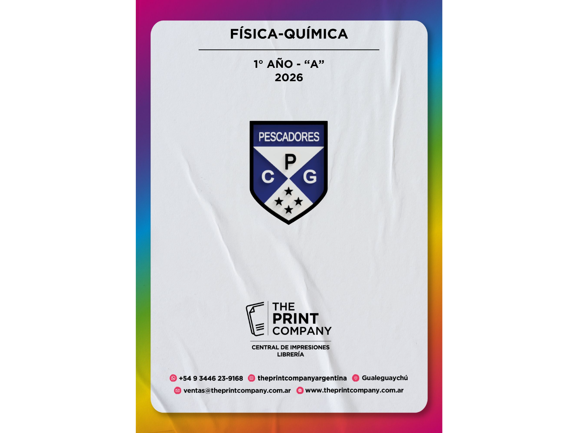 Física-Química - 1° AÑO - A