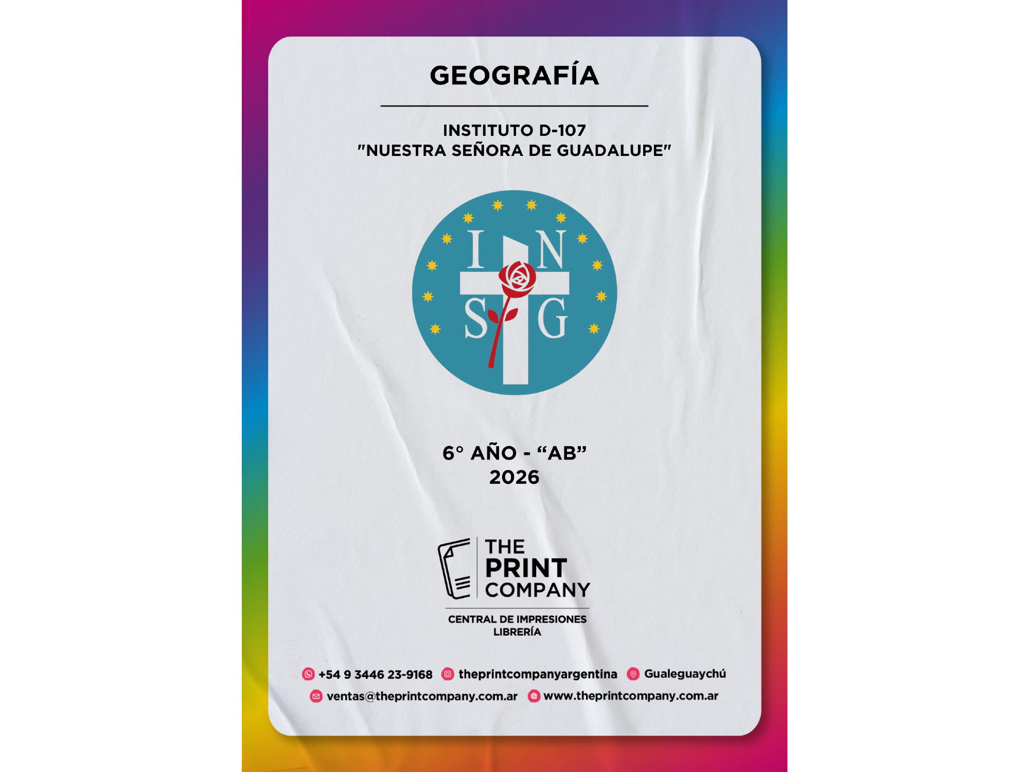 Geografía - 6° AÑO - AB