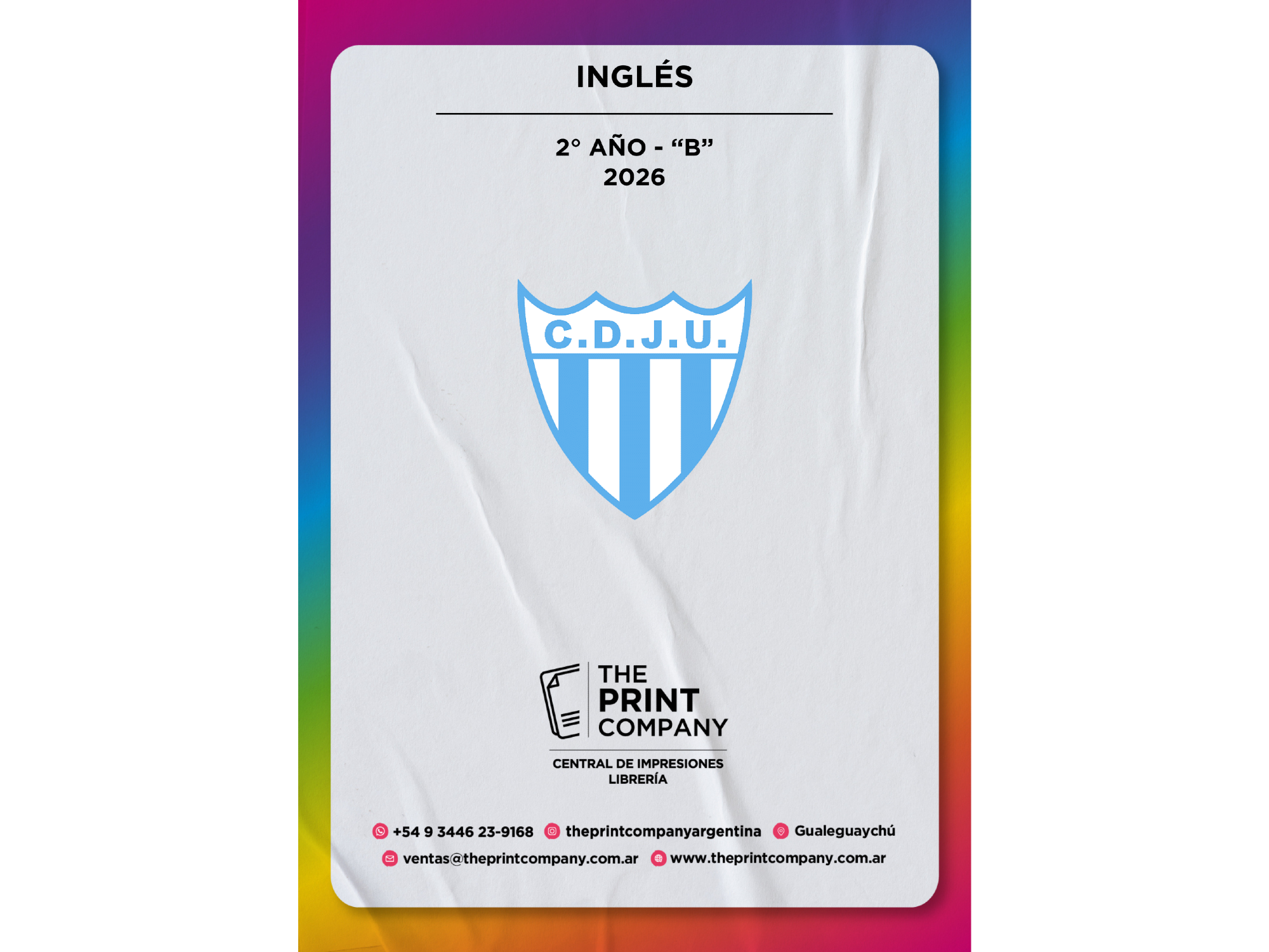 Inglés - 2° AÑO - B