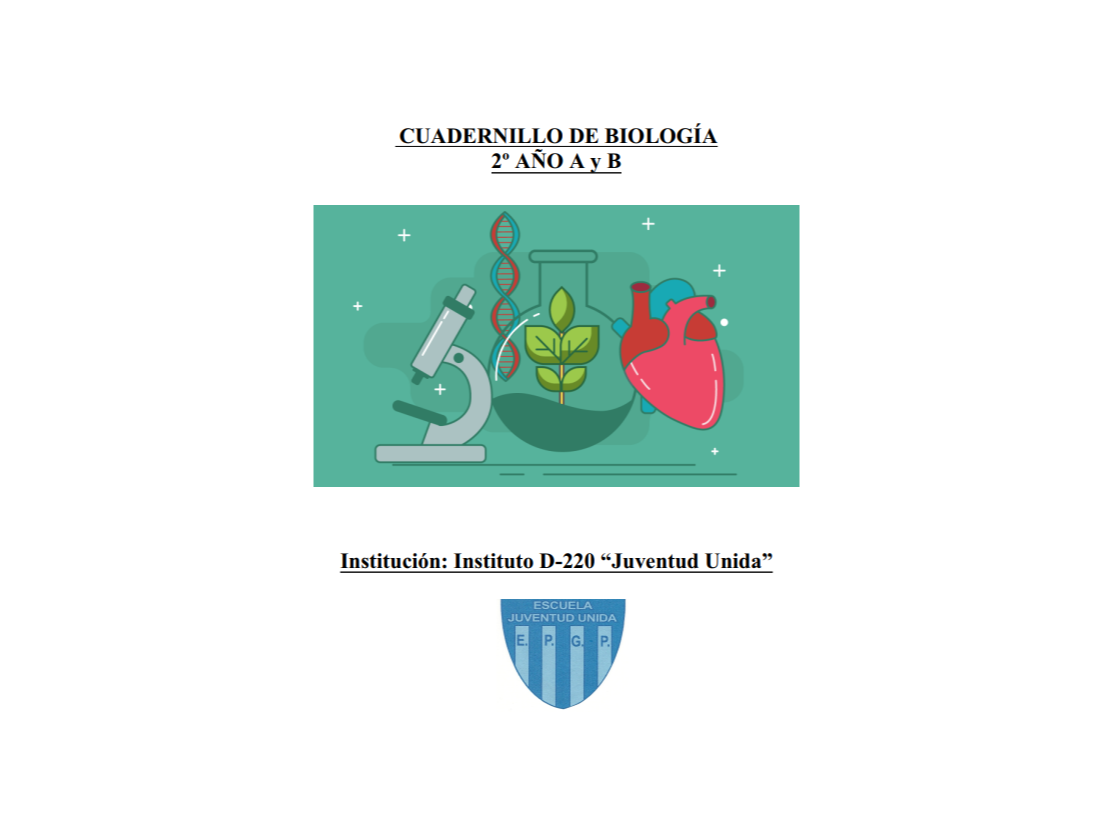 Biología - 2° AÑO - AB