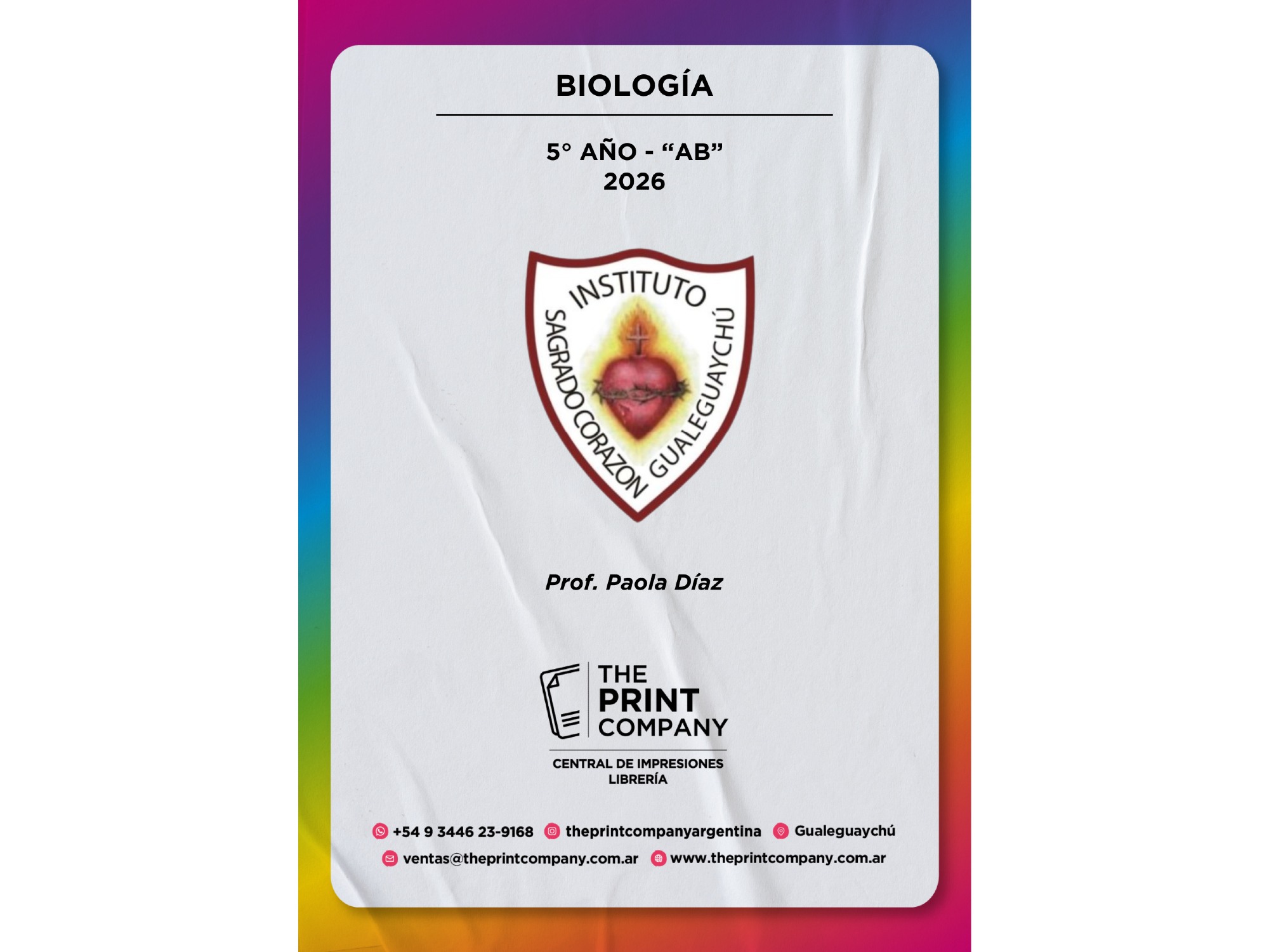 Biología - 5° AÑO - AB