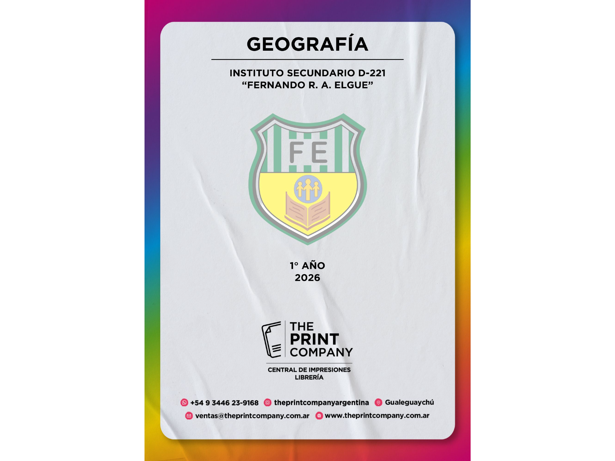 Geografía - 1° AÑO (Prof. Diana Gette)