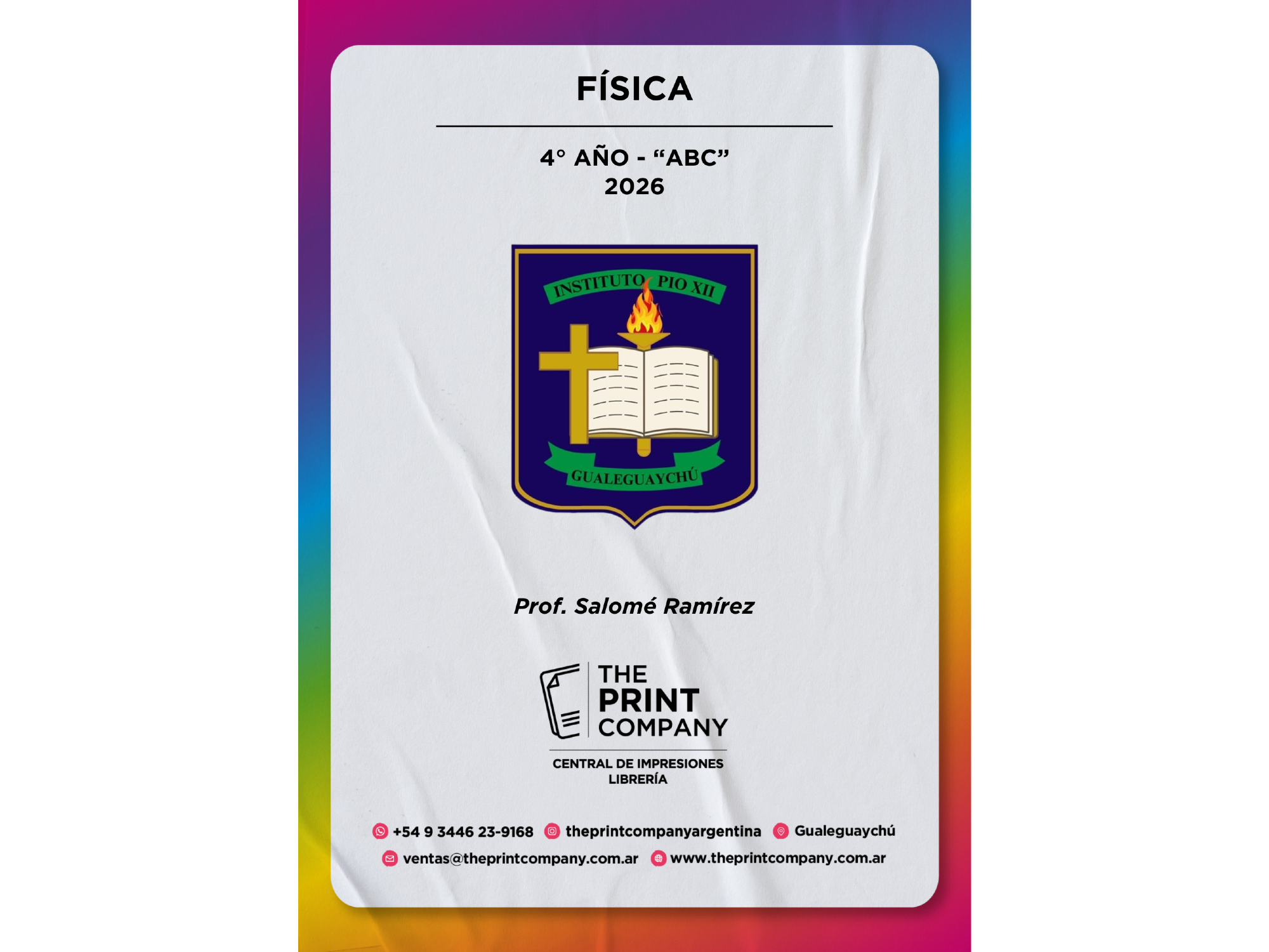 Física - 4° AÑO - ABC