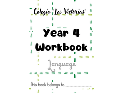 Workbook 1 (Language) y 2 (Math, Science and Spelling) - 4° GRADO