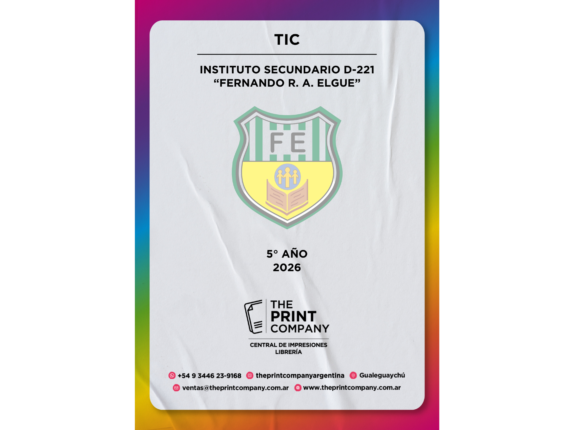 Tecnologías de la Información y Comunicación - 5° AÑO - (Prof. Silvana Sánchez)