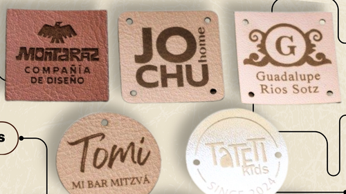 ETIQUETAS DE ECO CUERO