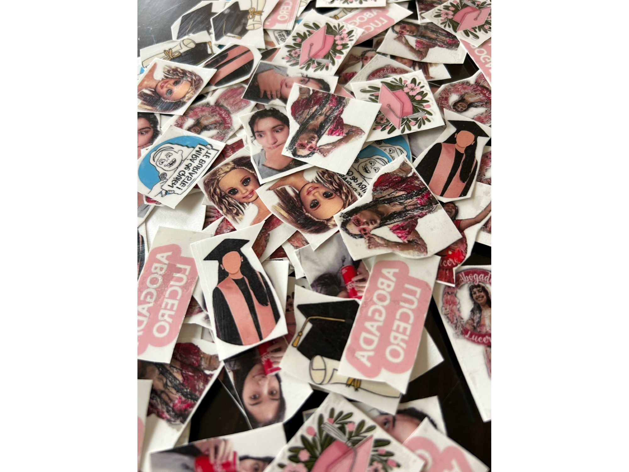 PLANCHA A3 STICKERS PERSONALIZADOS