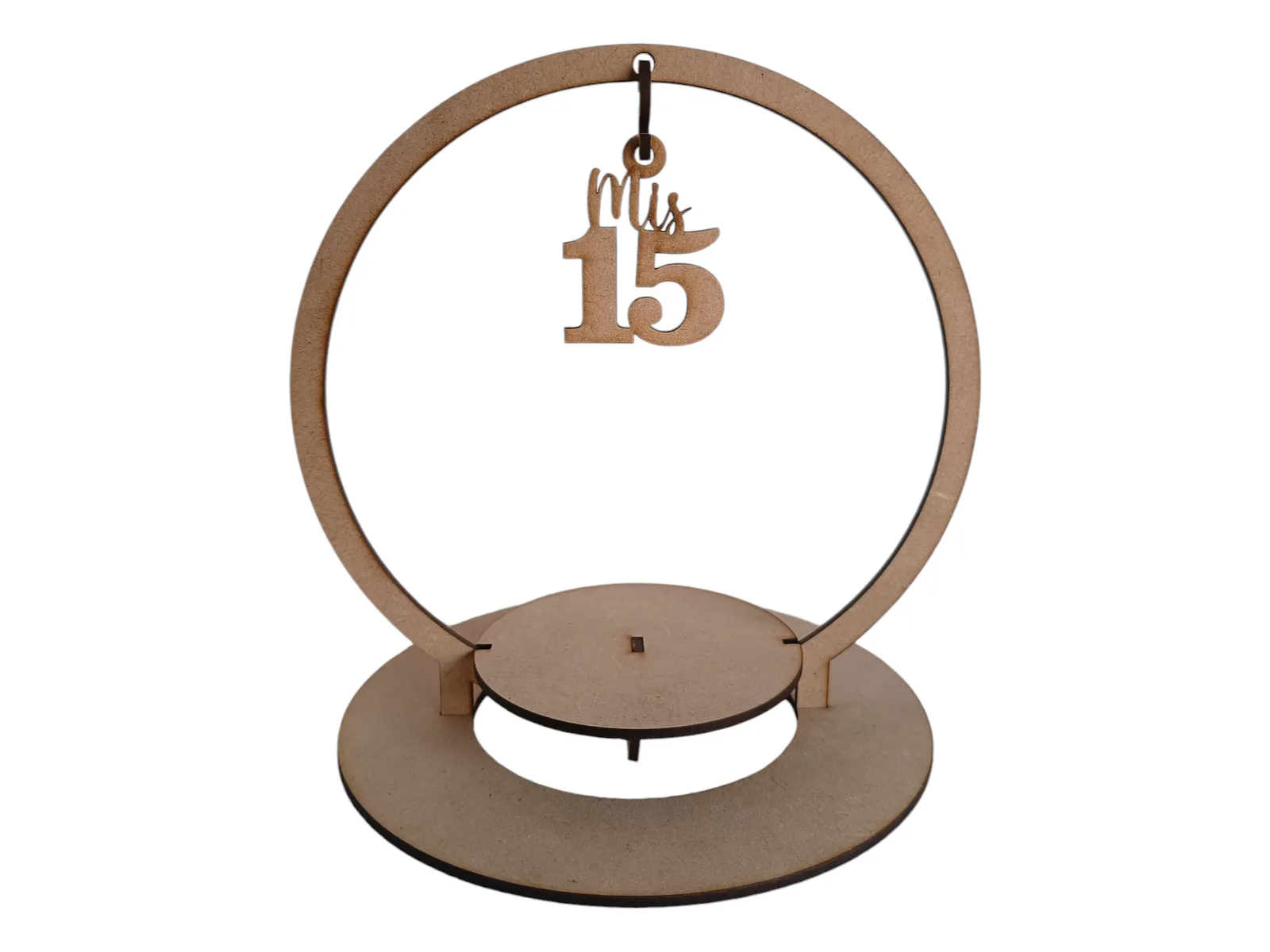 ARO CON SOPORTE  Y  APLIQUE