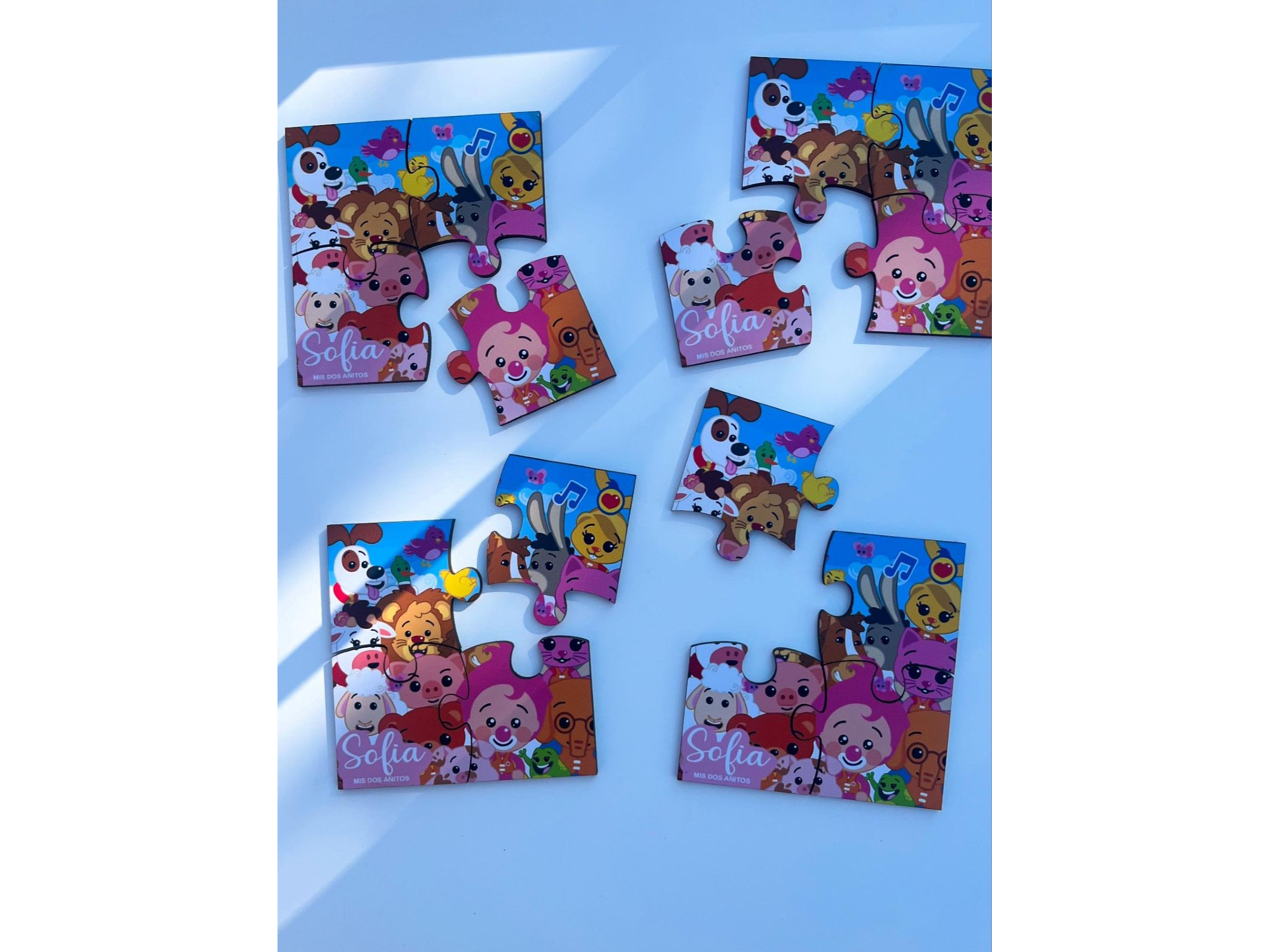 ROMPE. 4 PIEZAS  DISEÑO UNICO X 24 10 CM