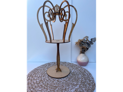 CORONA CON PIE 40 CM (VER CANTIDAD)