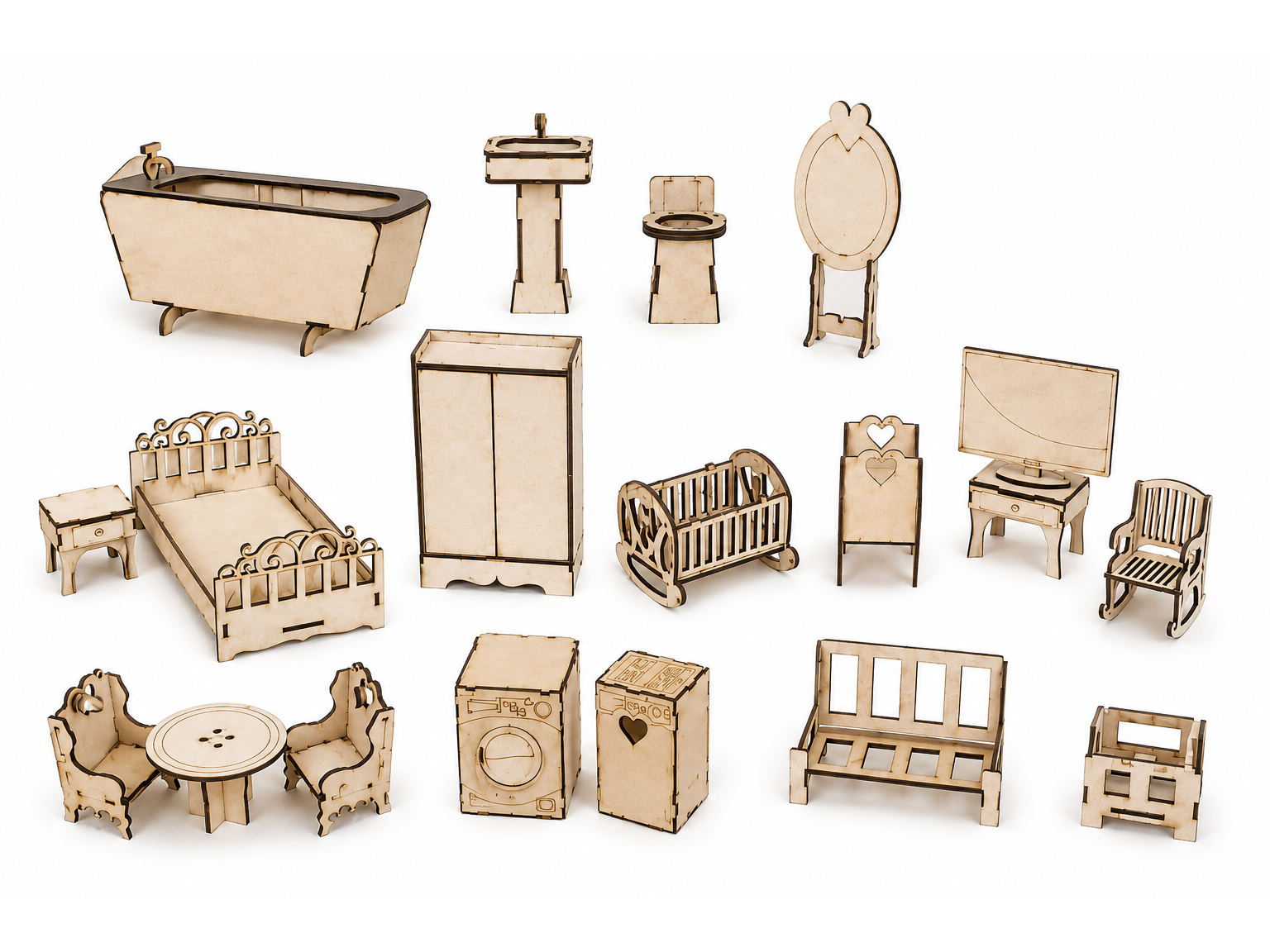 MUEBLES BARBIE