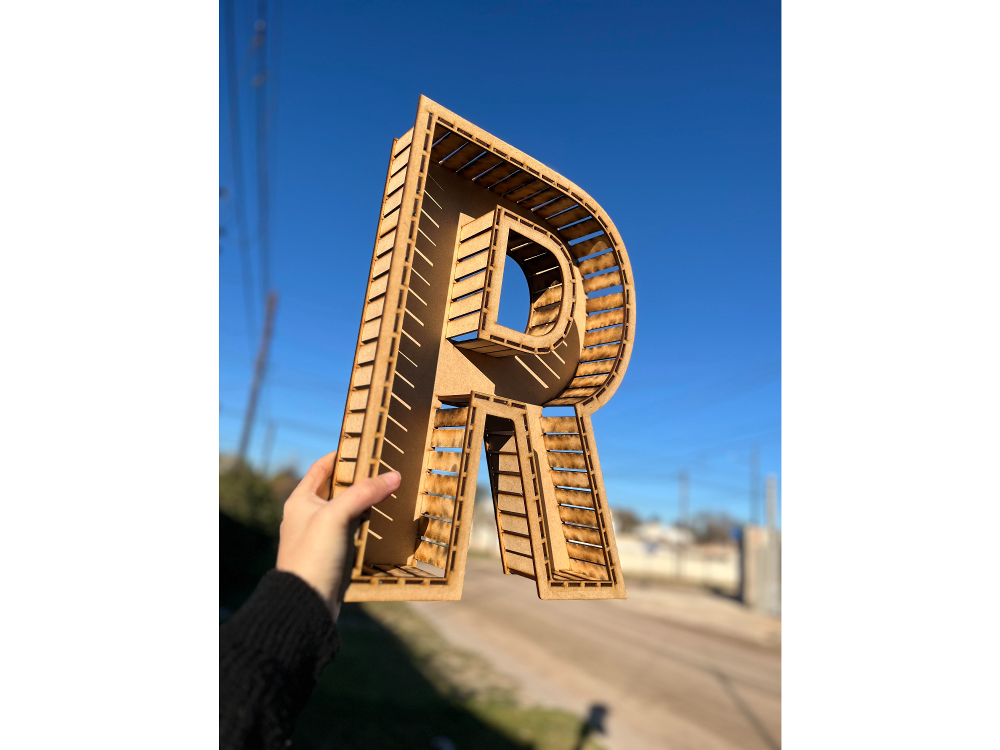 LETRA  O NUMERO BANDEJA