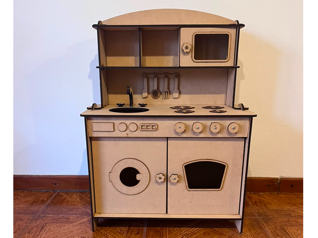 COCINITA CHICA CON MICROONDAS