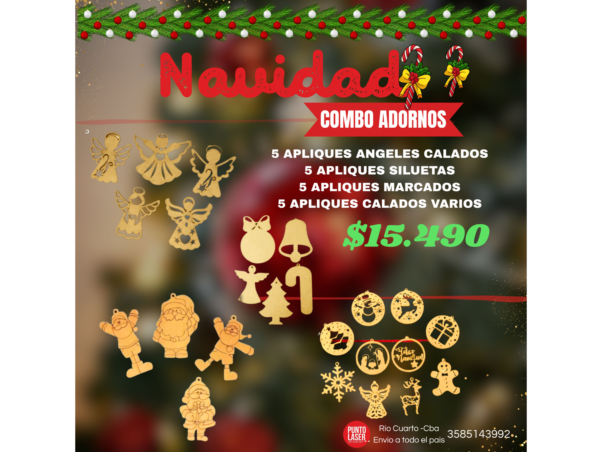 COMBO ADORNOS SURTIDOS