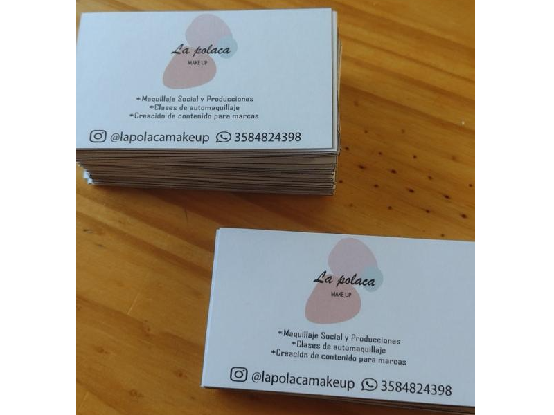 TARJETAS SIMPLES FAZ (9 X 4 CM)