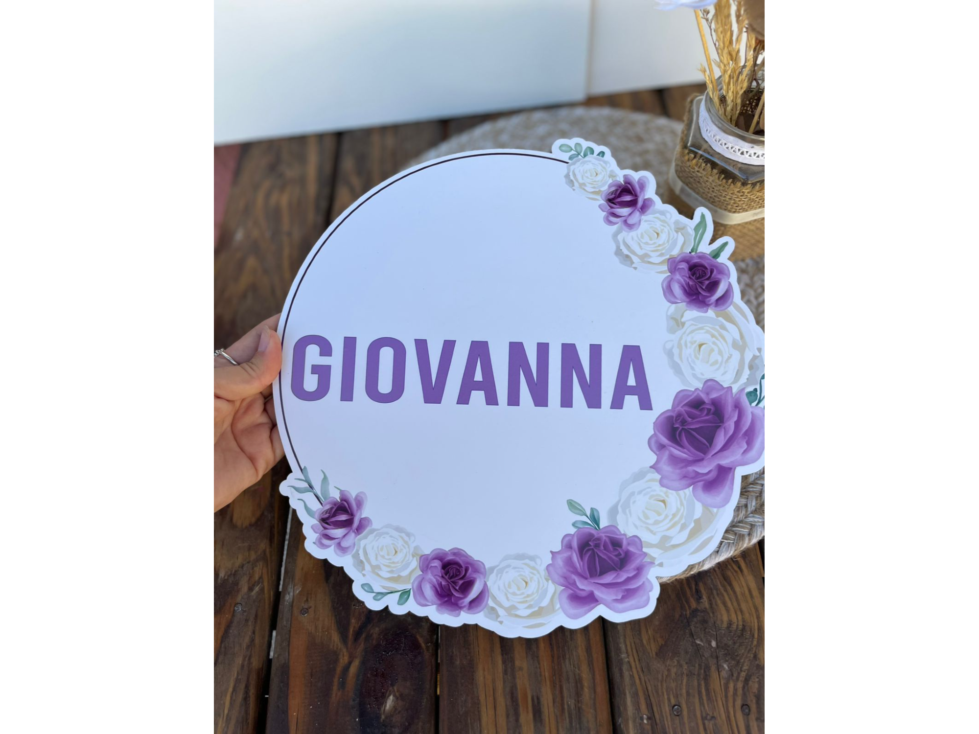 CARTELES 30 CM MDF + VINILO