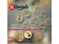 APLIQUES/ BOLITAS CALADAS