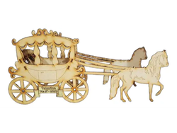 CARROZA 20 X 30 CM CON CABALLOS ( VER CANTIDAD)