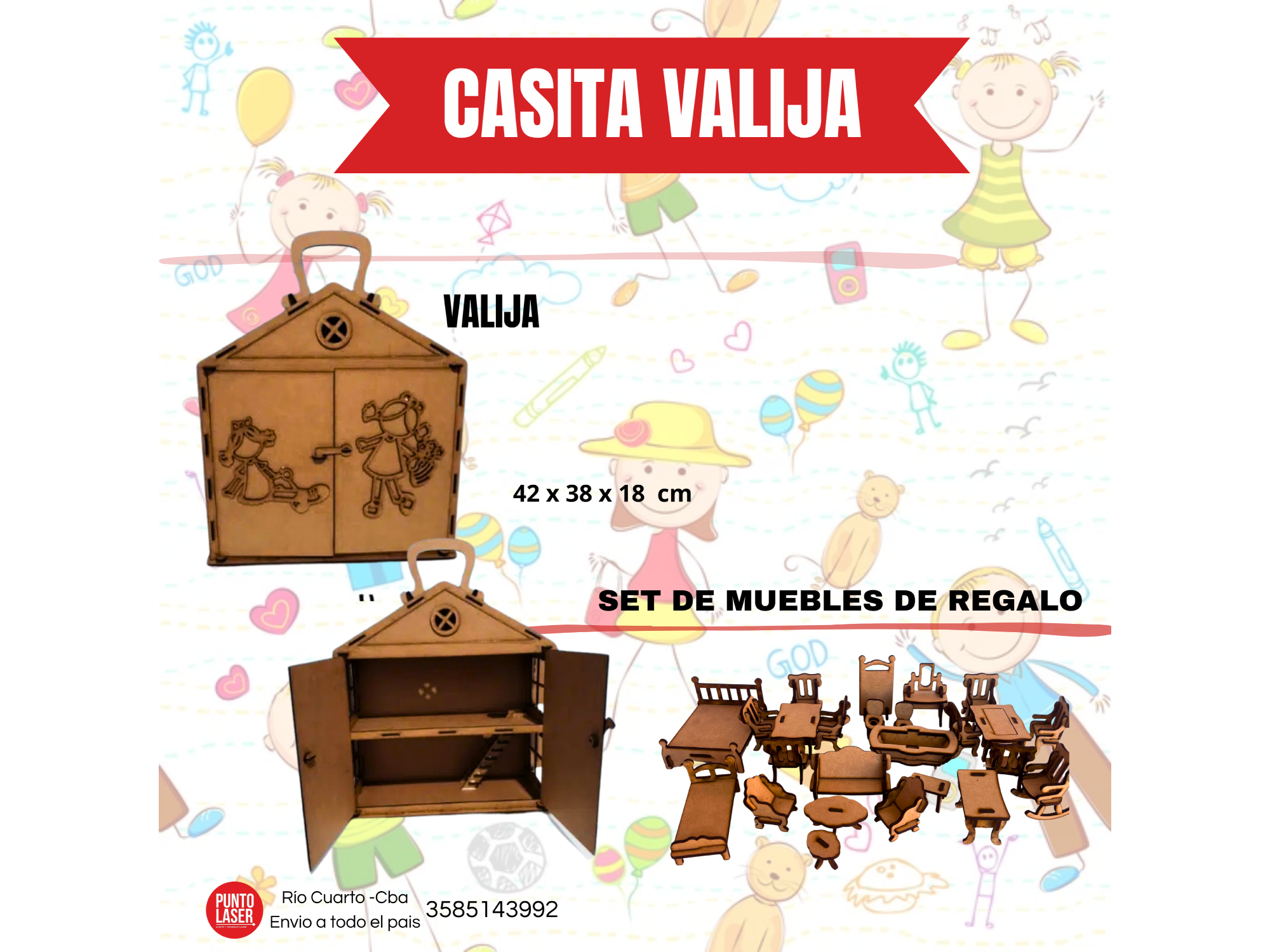 CASITA LOL - VALIJA