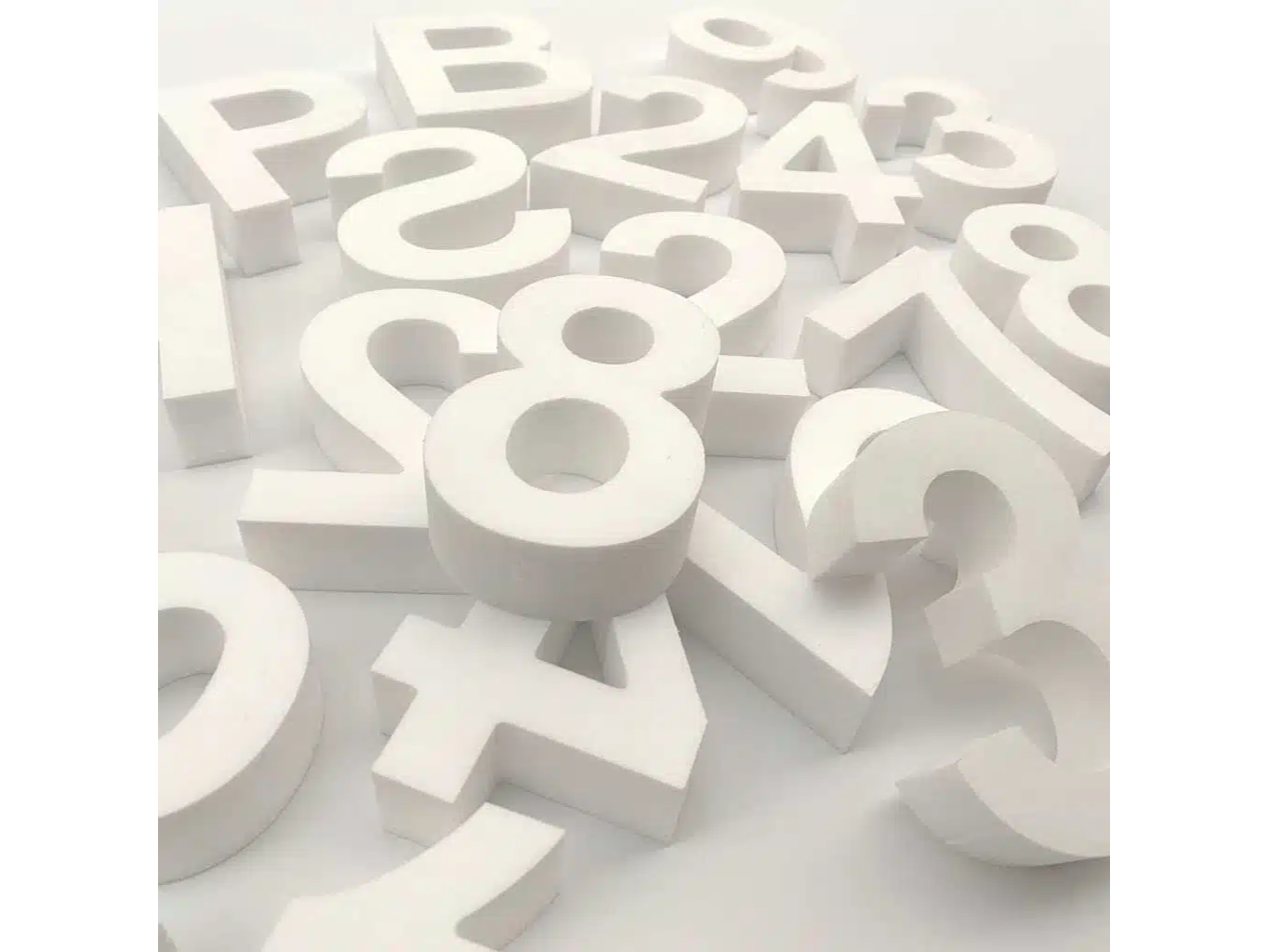 LETRAS/ NUMERO DE POLIFAN