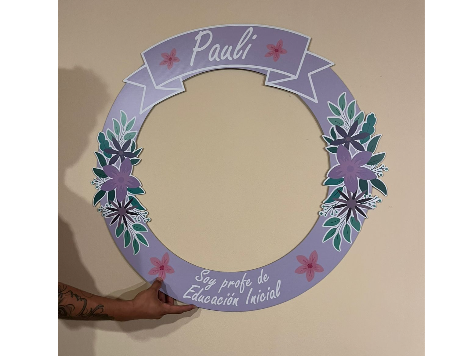 CUADRO CIRCULAR (VER MEDIDAS) (MUESTRA)