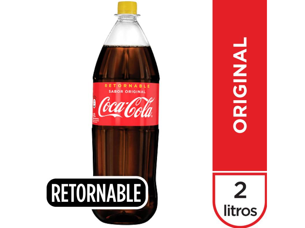 Coca Cola 2 lts RETORNABLE