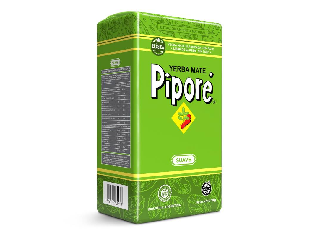 Yerba Mate Piporé Suave 1 kg