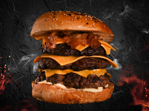 HOMERO TRIPLE de Krusty Burger