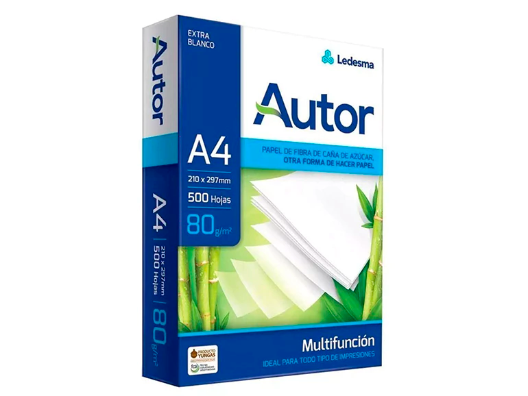 Resma A4 Autor 80gr