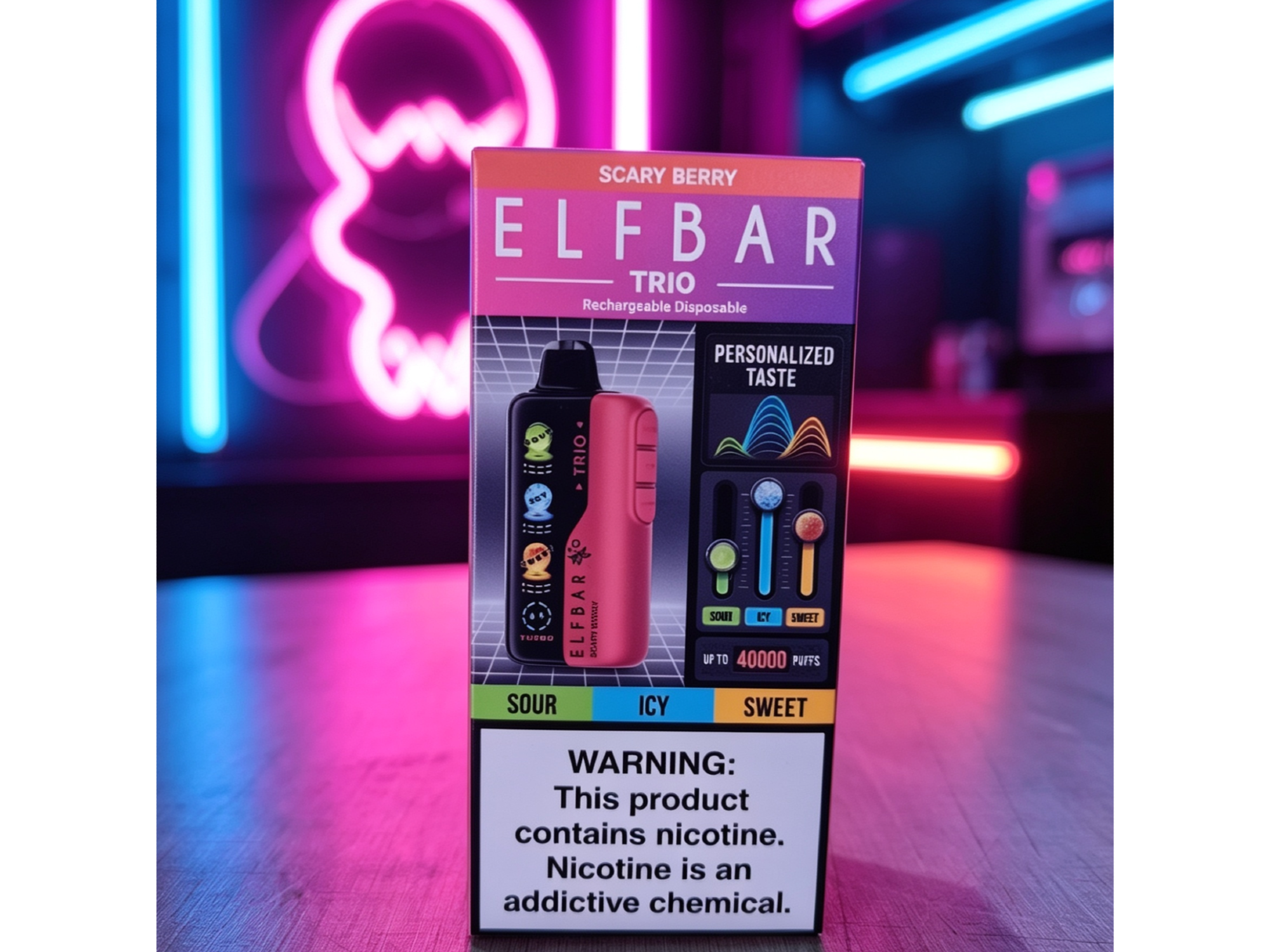 Elfbar Trio Scary berry