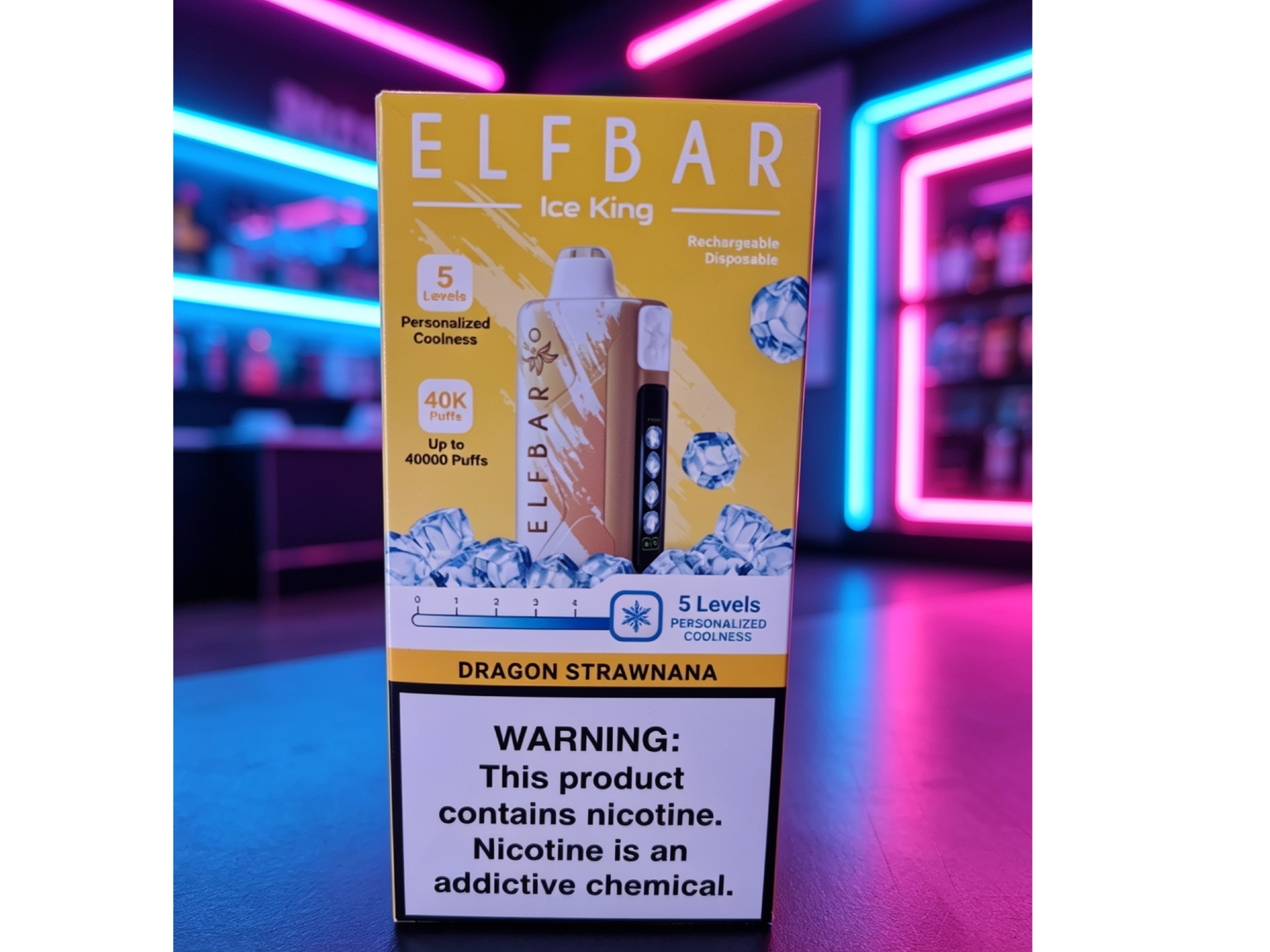 Elfbar 40k Dragón strawnana SIN STOCK
