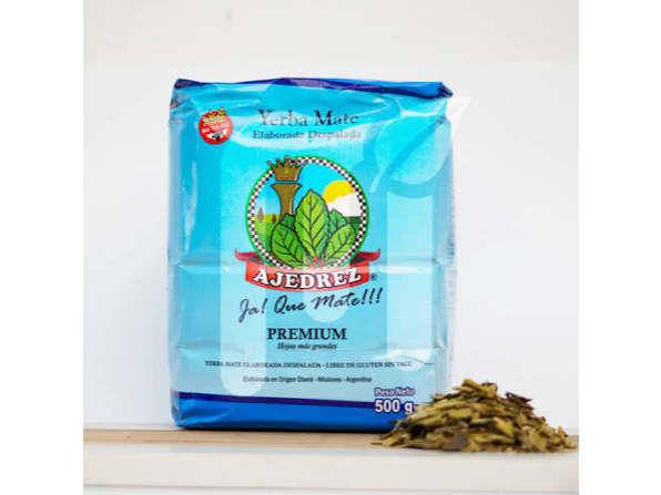 YERBA PREMIUM DESPALADA (Molienda gruesa)(Ajedrez)