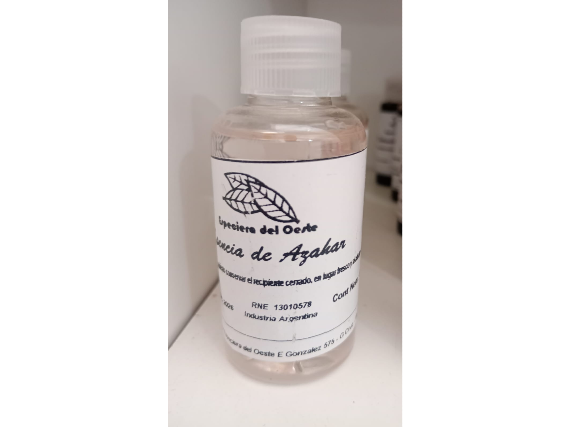 ESENCIA AGUA DE AZAHAR(Especiera del Oeste)