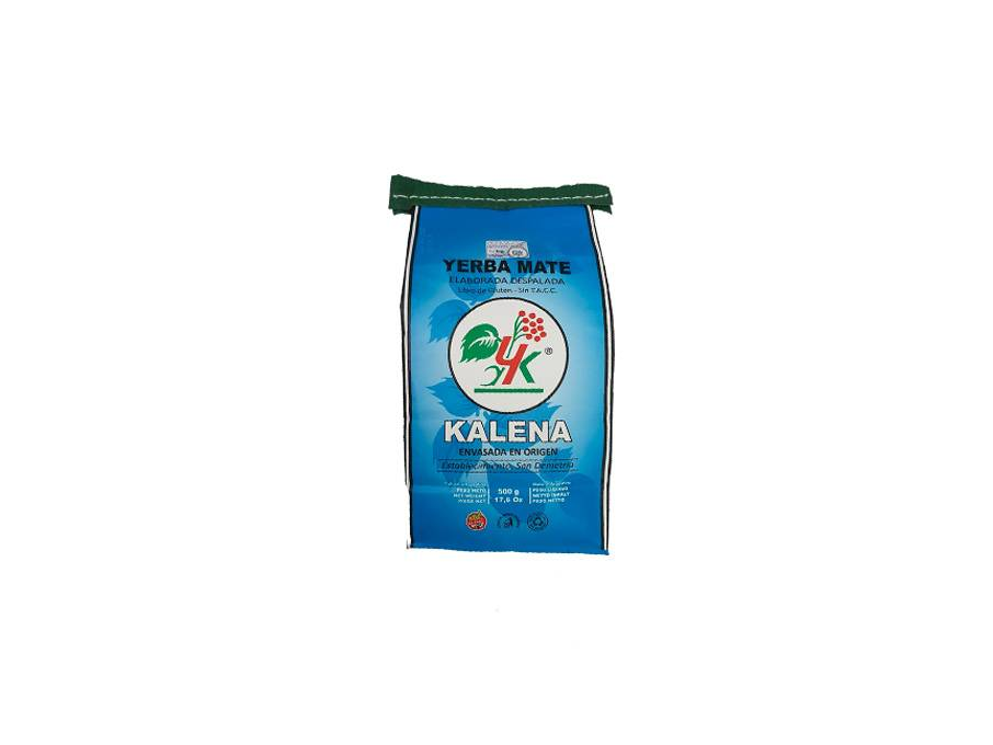 YERBA MATE DESPALADA Y BAJO POLVO (Paquete Azul – Suave)(Kalena)