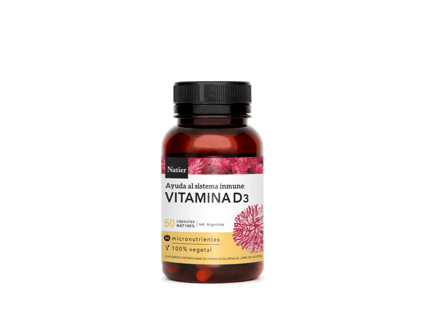CAPSULAS DE VITAMINA D3(Natier)