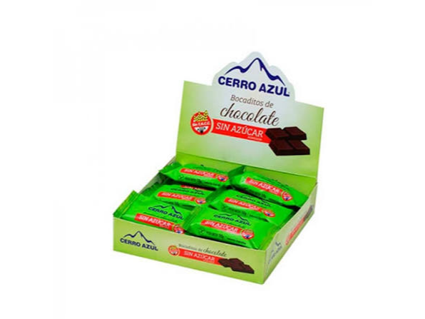 BOCADITOS DE CHOCOLATE SIN AZUCAR(Cerro Azul)