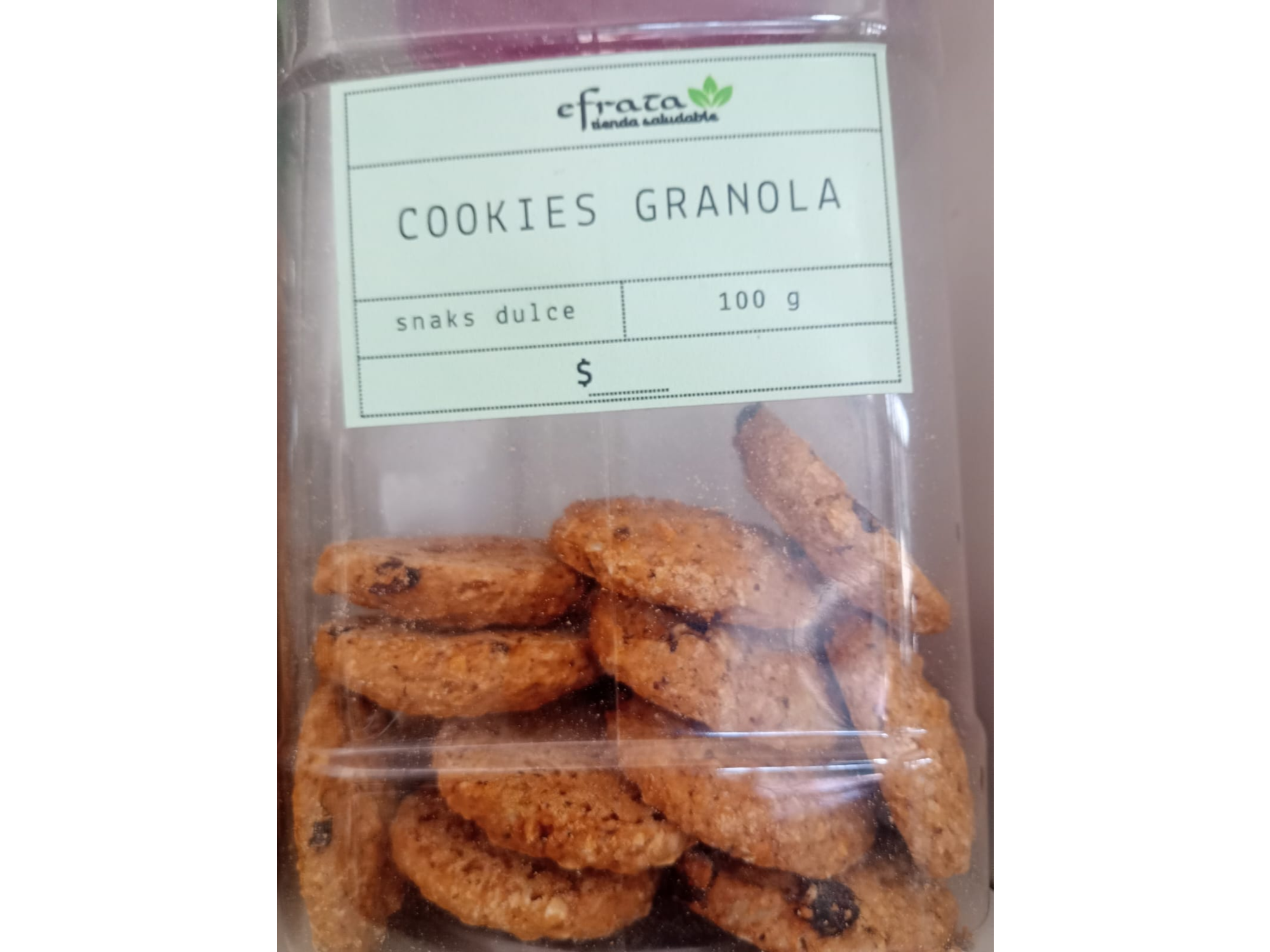 COOKIES AVENA GRANOLA