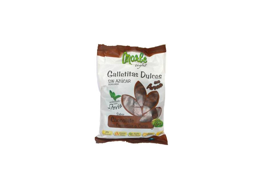 GALLETITAS DULCES SIN AZUCAR (C/STEVIA) CHOCOLATE(Marbe Light)