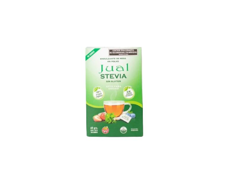 STEVIA EN POLVO SOBRESITOS(Jual) 100 sobres