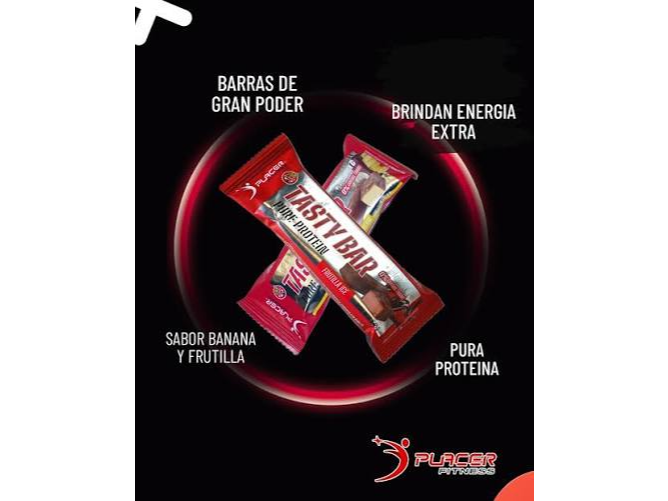 BARRITAS PROTEICAS + VIT C (15 gr Prot)(Placer Fitness)