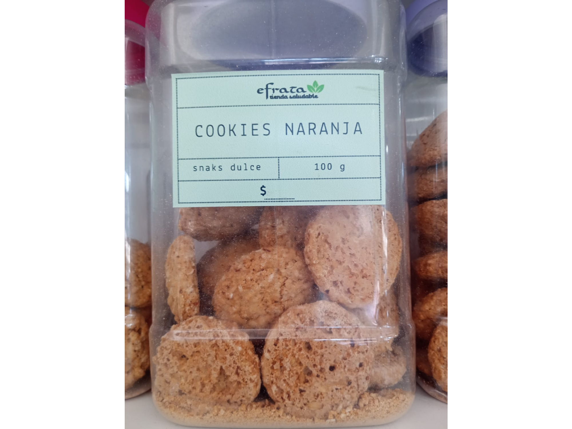 COOKIES AVENA NARANAJA