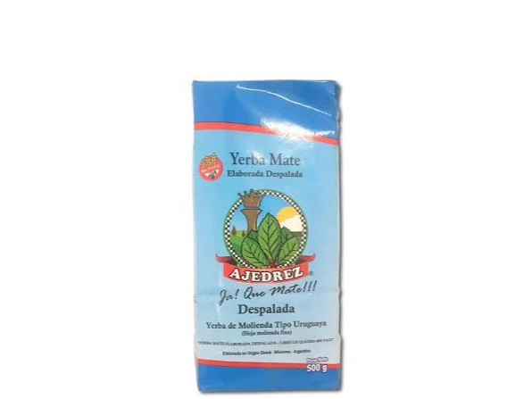 YERBA MATE DESPALADA SIN TACC (Moilenda Fina - Tipo Uruguaya)(Ajedrez)