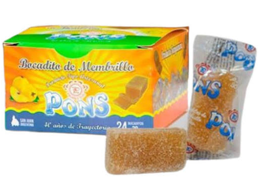 BOCADITOS DE MEMBRILLO(Pons)