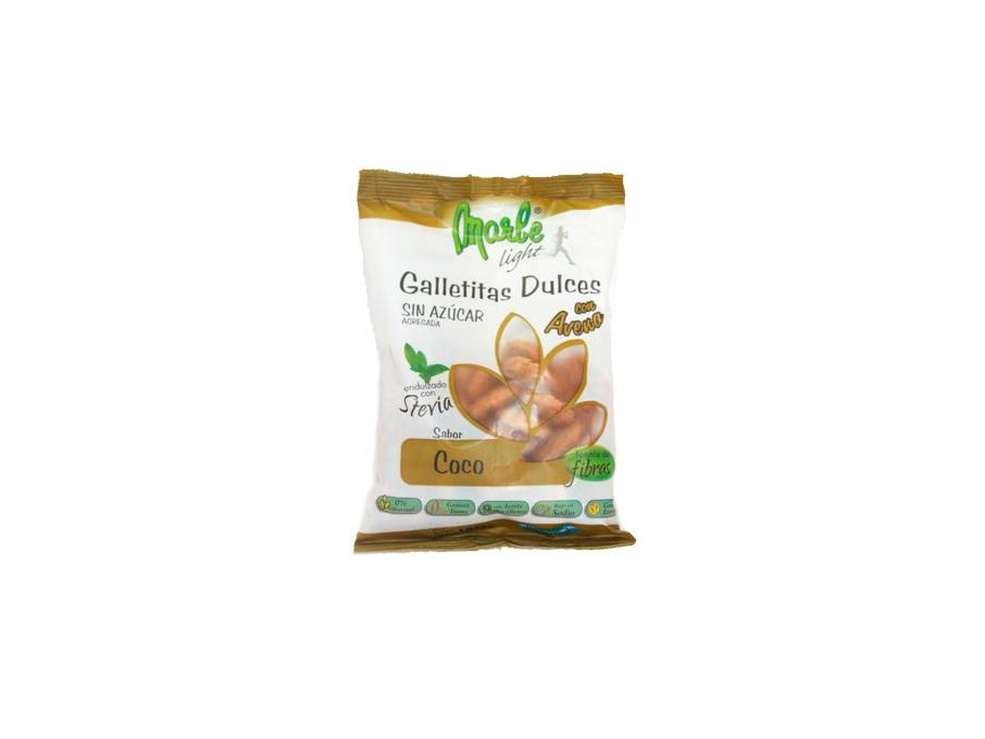 GALLETITAS DULCES SIN AZUCAR (C/STEVIA) COCO(Marbe Light)